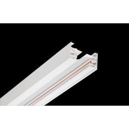 Шинопровод однофазный с питанием и заглушкой Crystal Lux CLT 0.11 CLT 0.11 01 L2000 WH