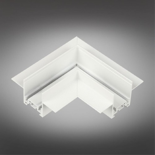 Соединитель угловой плоский встраиваемый Aployt Magnetic track 48 APL.0182.10.04