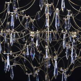 Подвесная люстра Loft IT Mira 10259/1000 Gold Asfour