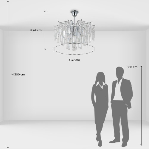 Люстра на штанге MW-Light Бриз 111019306