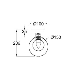 Бра Maytoni Basic form MOD521WL-01G1