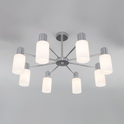 Люстра на штанге Eurosvet Vegga 70160/8 хром Smart a057110