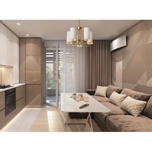 Люстра на штанге De Markt Каталина 361012005