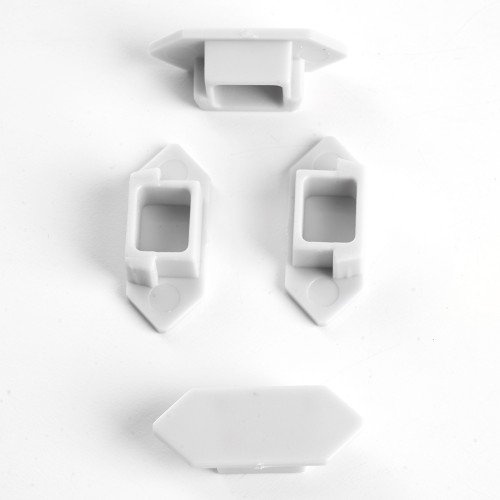 Заглушка без отверстия для профиля CAB272 (комплект 4шт) Feron САВ272 48229