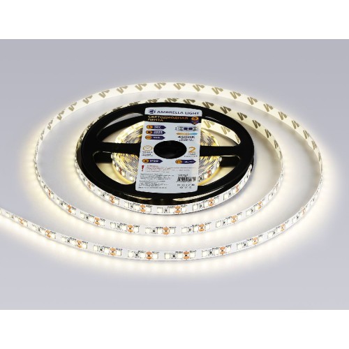 Светодиодная лента Ambrella Light LED Strip 12В 2835 9,6Вт/м 4500K 5м IP20 GS1102