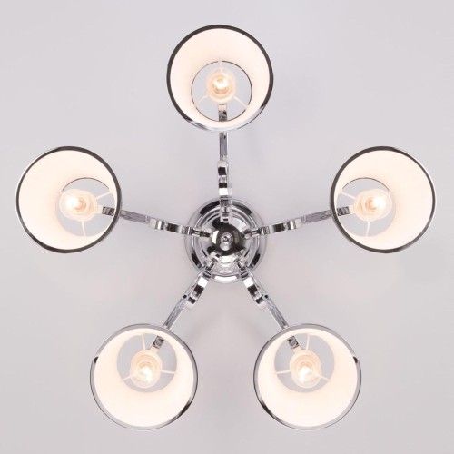 Потолочная люстра Eurosvet Tessa 60088/5 хром