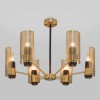 Люстра на штанге Eurosvet Grino 70139/6 латунь