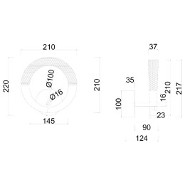 Настенный светильник Arte Lamp Montana A7777AP-1GO