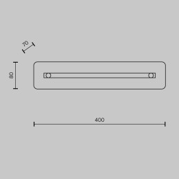 Настенный светильник Maytoni Maya P091WL-L7G3K