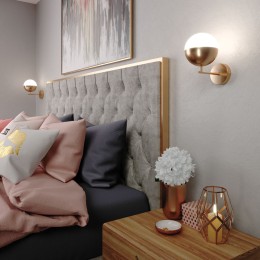 Бра Eurosvet Nuvola 70129/1 латунь a060829