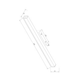 Подсветка для зеркал Maytoni Fichte MIR012WL-L14B4K