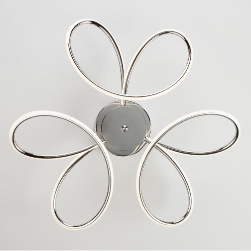 Потолочный светодиодный светильник Eurosvet Lozanna 90083/3 хром