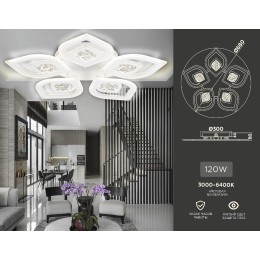 Потолочная люстра Ambrella Light Acrylica Original FA4292