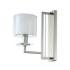 Бра Crystal Lux Nicolas NICOLAS AP1 NICKEL/WHITE