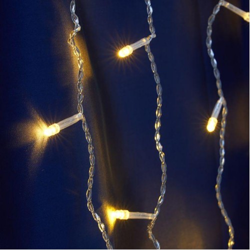 Уличная светодиодная гирлянда Feron Занавес 230V желтый без мерцания CL21 41625