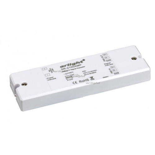 Усилитель Arlight DMX-сигнала SR-2100AMP (12-24V, 1CH) 019460