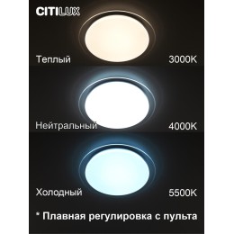 Потолочная люстра Citilux Спутник CL734480G