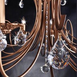 Подвесная люстра Citilux Марлен Кофейная CL411101