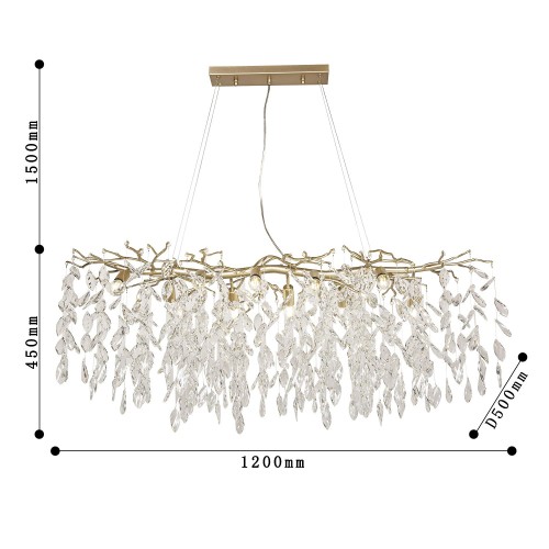 Подвесная люстра Favourite Brillo 3056-10P