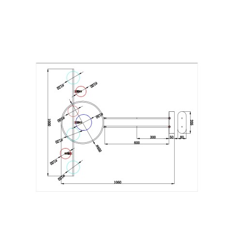 Потолочная люстра Arte Lamp Saturn A7791SP-59BK