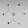 Люстра на штанге Eurosvet Prism 60143/6 хром a061939