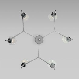 Люстра на штанге Eurosvet Prism 60143/6 хром a061939