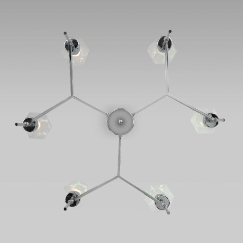 Люстра на штанге Eurosvet Prism 60143/6 хром a061939