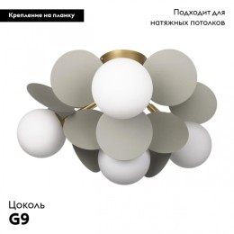 Потолочная люстра Loft IT Matisse 10008/4C Grey