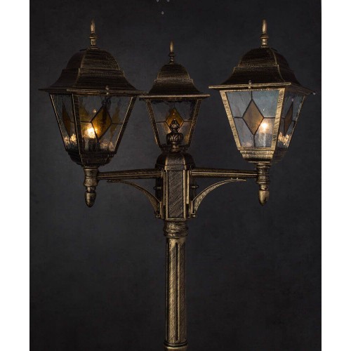 Садово-парковый светильник Arte Lamp Berlin A1017PA-3BN