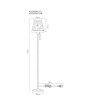 Торшер Arte Lamp Marriot A5039PN-1AB