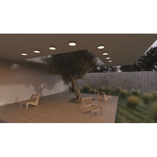 Уличный потолочный светильник Maytoni Zon IP O431CL-L30B3K