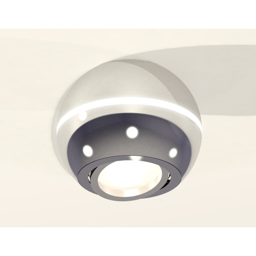 Накладной поворотный светильник с дополнительной подсветкой Ambrella Light Techno XS1104011 (C1104, N7003)