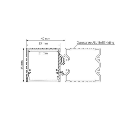 Профиль Arlight 021947