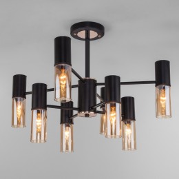 Люстра на штанге Eurosvet Tesoro 70125/8 черный Smart a053246