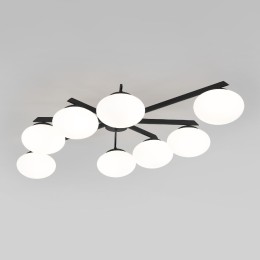Потолочная люстра Eurosvet Opaline 70220/8 черный Smart a065767