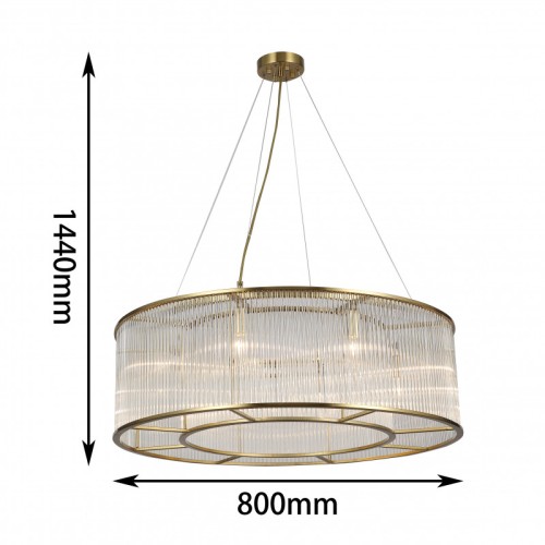 Подвесная люстра Favourite Wonderland 2907-8P