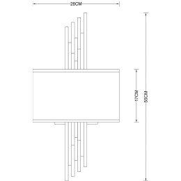 Настенный светильник Arte Lamp Julietta A5037AP-1CC