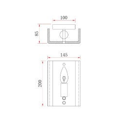 Бра Freya Fresco FR5190WL-01BS2