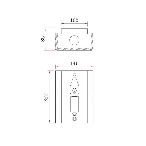Бра Freya Fresco FR5190WL-01BS2