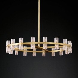 Люстра на штанге Delight Collection Arcachon KM1000P-36 brass