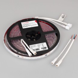 Светодиодная герметичная лента Arlight SPI-PFS-B60-12mm 24V RGB-PX6-BPT (12 W/m, IP68, 5060, 5m) 039602