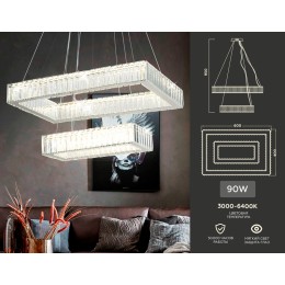 Подвесная светодиодная люстра Ambrella Light Traditional TR5005