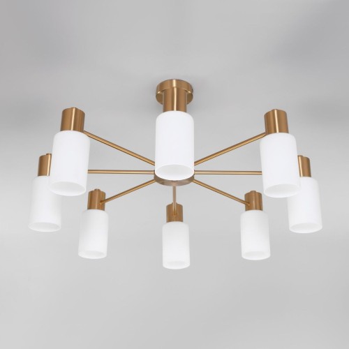 Люстра на штанге Eurosvet Vegga 70160/8 латунь Smart a057109