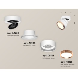 Спот Ambrella Light Techno Spot XM8101005 (A2228, A2105, C8101, N8126)