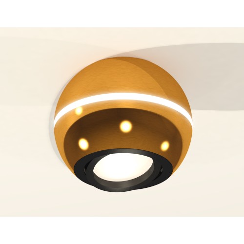 Накладной поворотный светильник с дополнительной подсветкой Ambrella Light Techno XS1105010 (C1105, N7002)