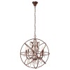 Подвесная люстра LOFT IT Foucaults orb crystal Loft1897/6