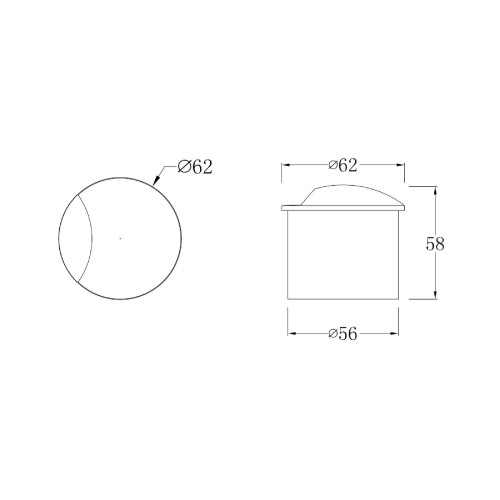 Встраиваемый светодиодный светильник Maytoni Biscotti O035-L3W3K