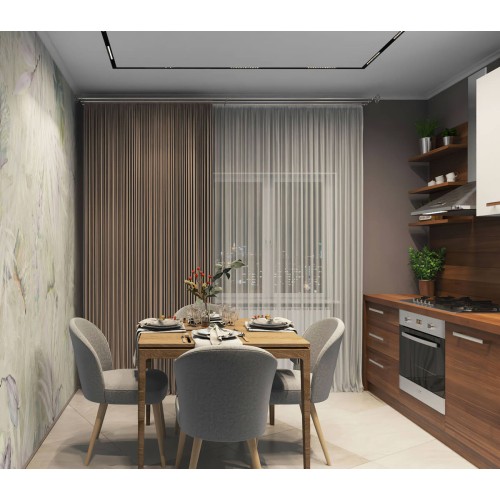 Трековый светодиодный светильник Denkirs DK8001-BK