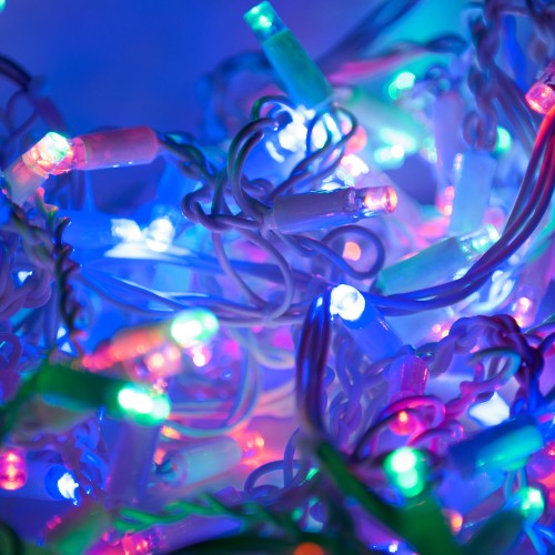 Гирлянда Eurosvet 100-101 100-101 мульти 3*0,6м IP65 a060408