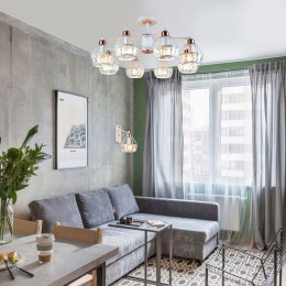 Потолочная люстра Eurosvet Lord 70075/8 белый